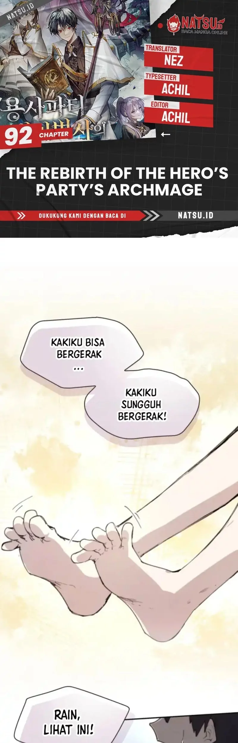 The Rebirth of the Hero’s Party’s Archmage Chapter 92 - halaman 1