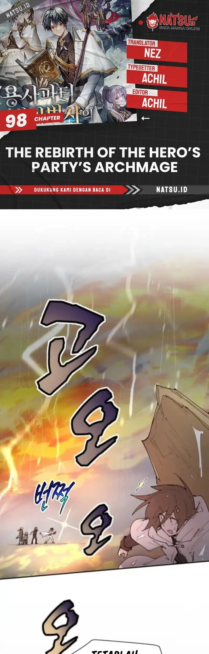The Rebirth of the Hero’s Party’s Archmage Chapter 98 - halaman 1