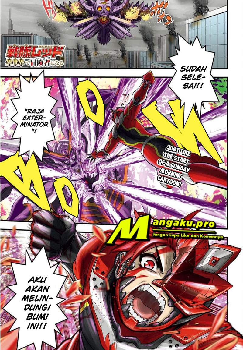 The Red Ranger Becomes an Adventurer in Another World Chapter 1.1 - halaman 2
