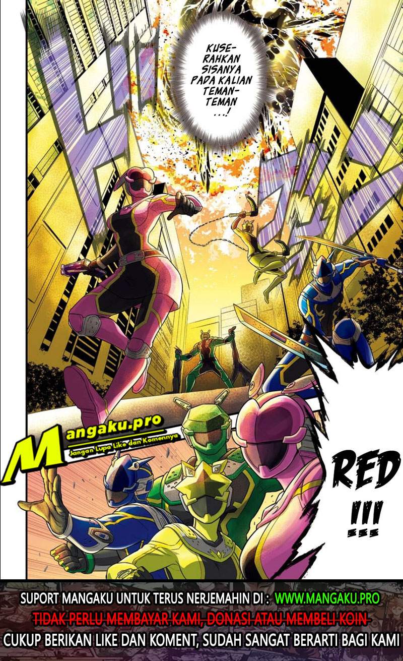 The Red Ranger Becomes an Adventurer in Another World Chapter 1.1 - halaman 3
