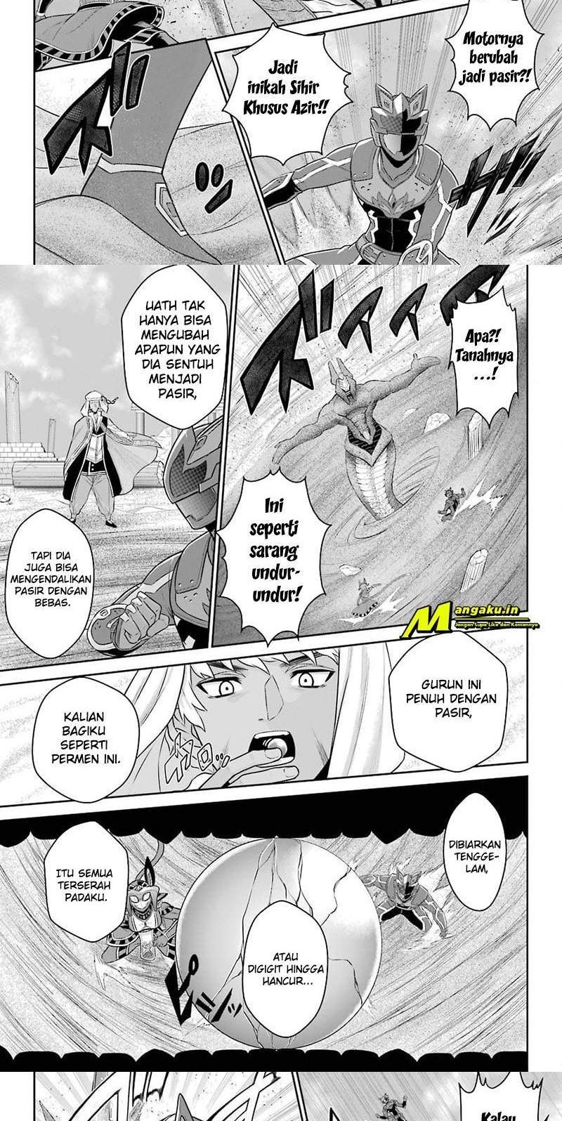 The Red Ranger Becomes an Adventurer in Another World Chapter 11.1 - halaman 4