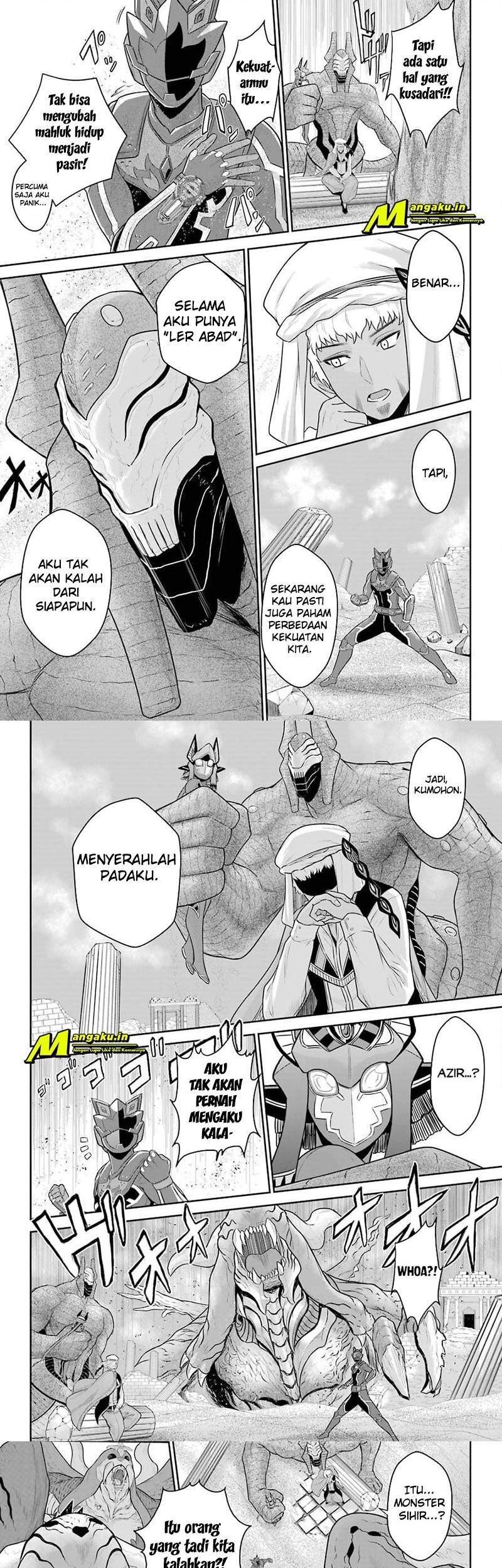 The Red Ranger Becomes an Adventurer in Another World Chapter 11.2 - halaman 3