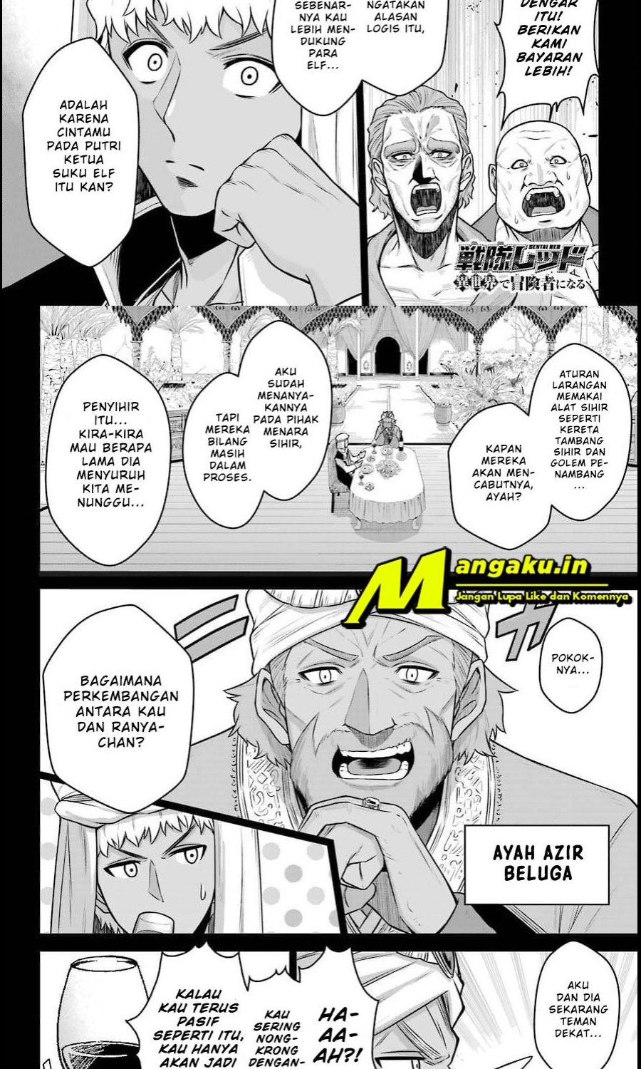 The Red Ranger Becomes an Adventurer in Another World Chapter 12.1 - halaman 2