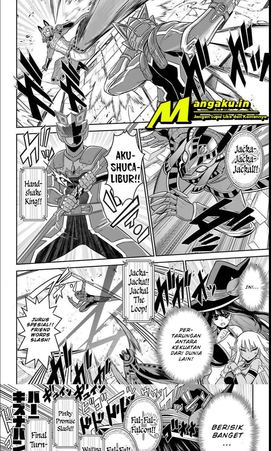 The Red Ranger Becomes an Adventurer in Another World Chapter 12.1 - halaman 5