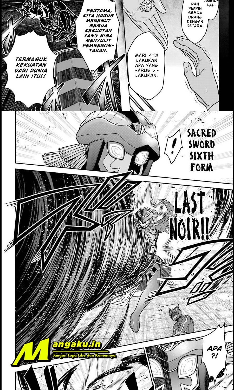 The Red Ranger Becomes an Adventurer in Another World Chapter 12.2 - halaman 2