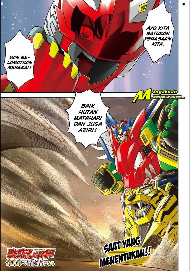 The Red Ranger Becomes an Adventurer in Another World Chapter 13.1 - halaman 2