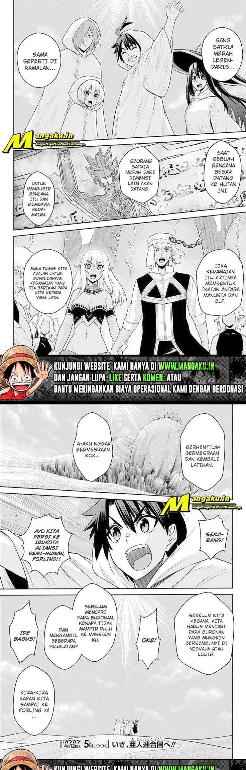 The Red Ranger Becomes an Adventurer in Another World Chapter 16.2 - halaman 10
