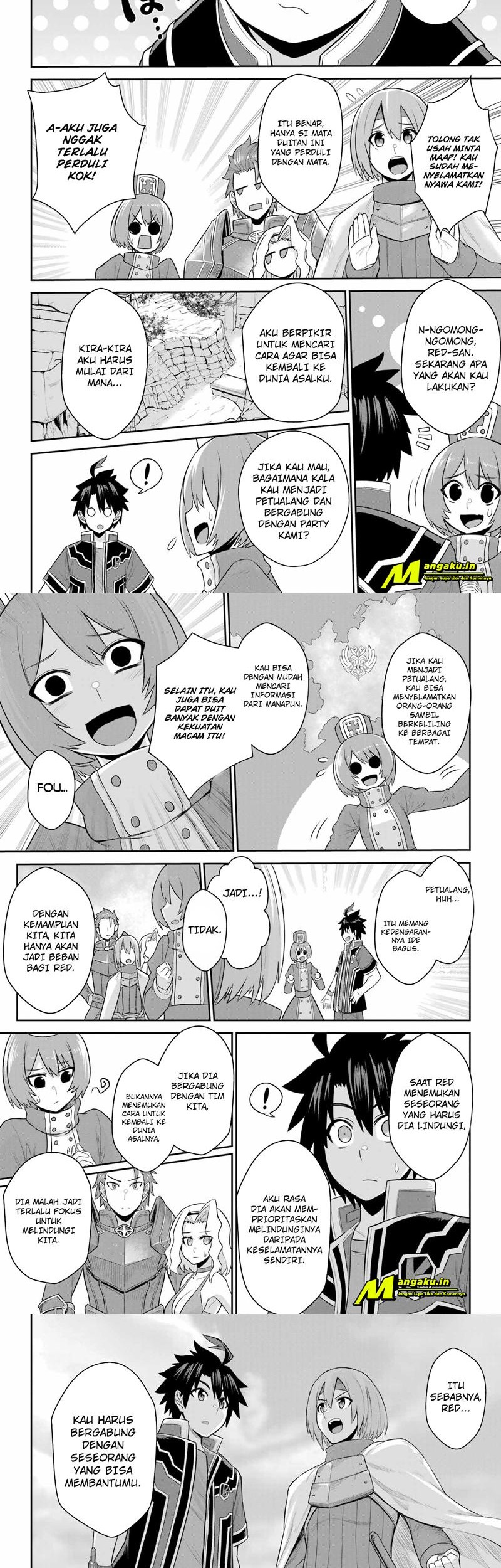 The Red Ranger Becomes an Adventurer in Another World Chapter 17.2 - halaman 8