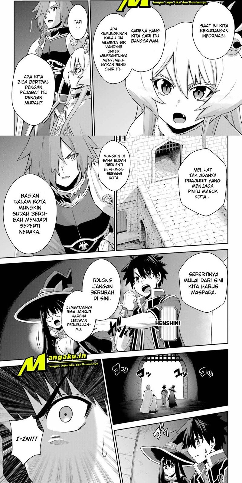 The Red Ranger Becomes an Adventurer in Another World Chapter 18.1 - halaman 2