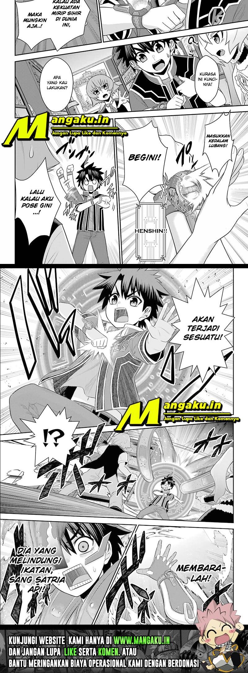 The Red Ranger Becomes an Adventurer in Another World Chapter 19.2 - halaman 11