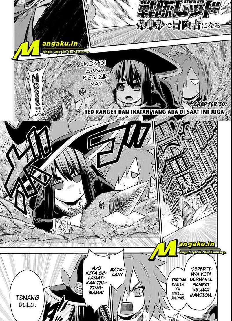 The Red Ranger Becomes an Adventurer in Another World Chapter 20.1 - halaman 2