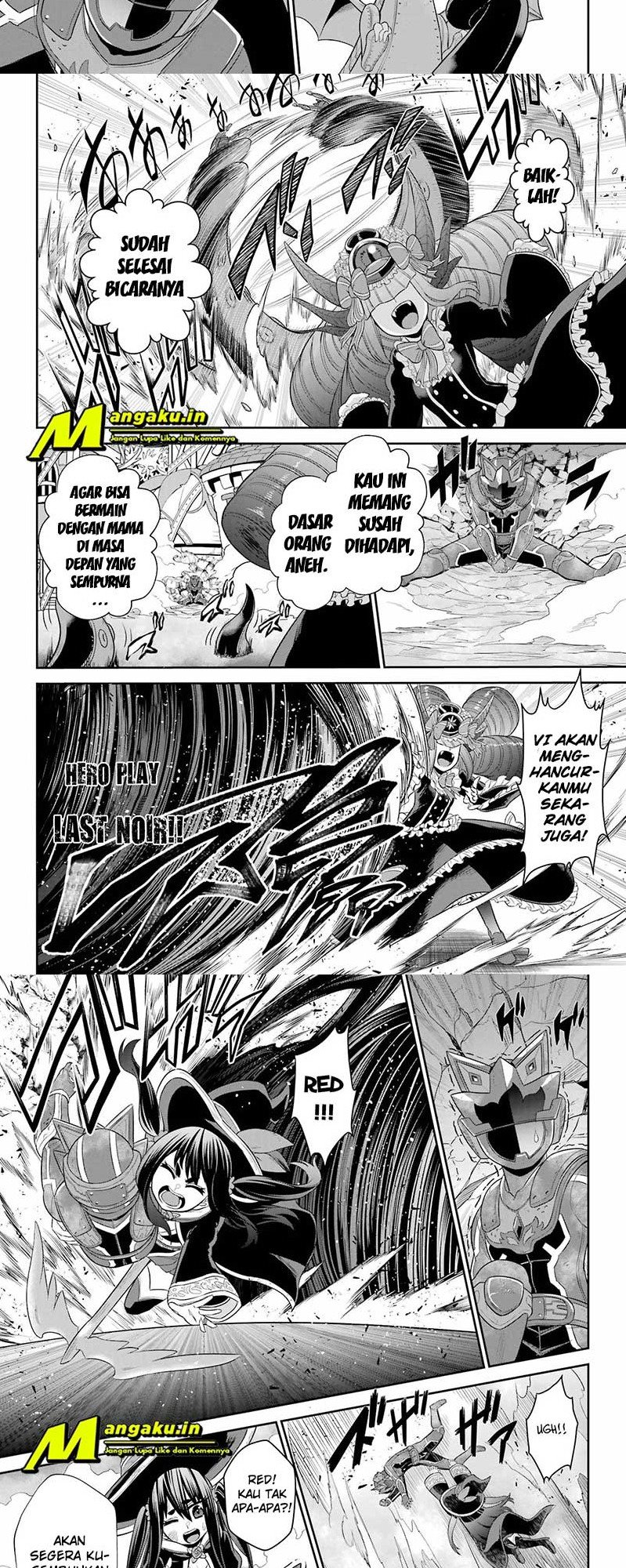The Red Ranger Becomes an Adventurer in Another World Chapter 20.2 - halaman 3