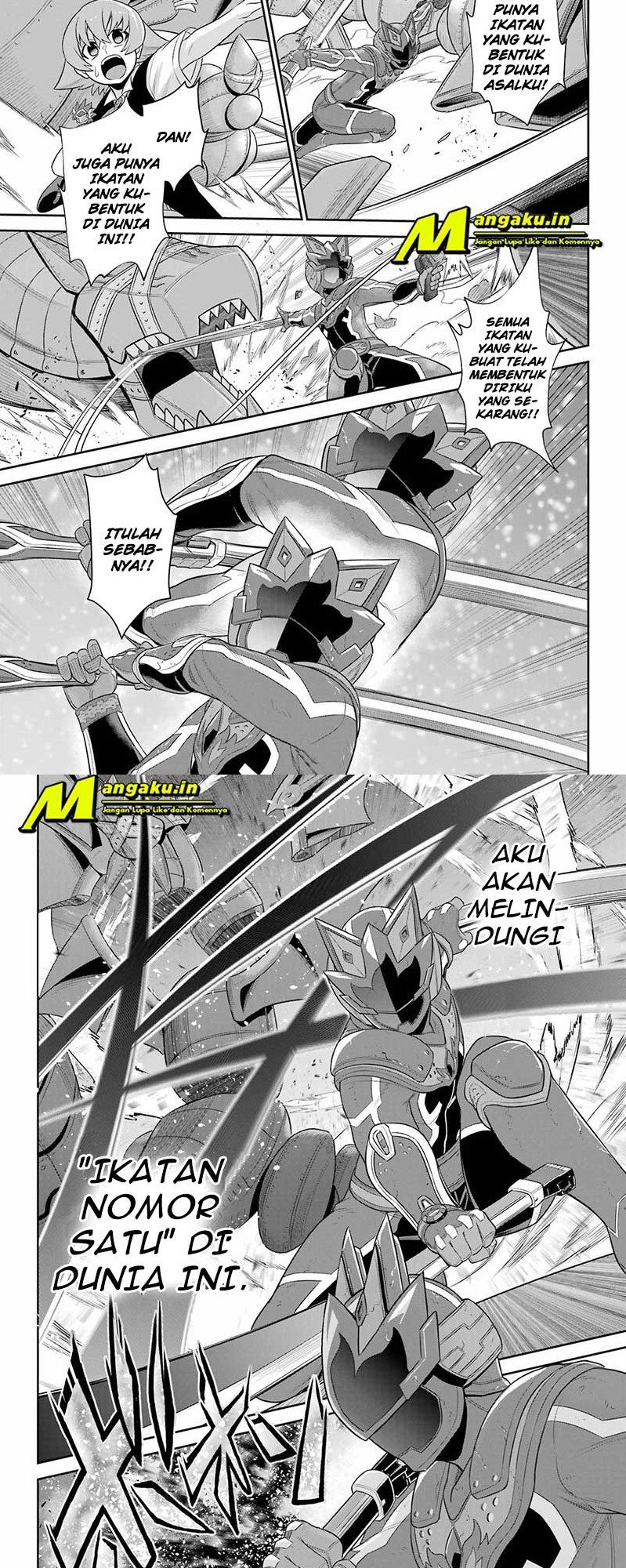 The Red Ranger Becomes an Adventurer in Another World Chapter 20.2 - halaman 6