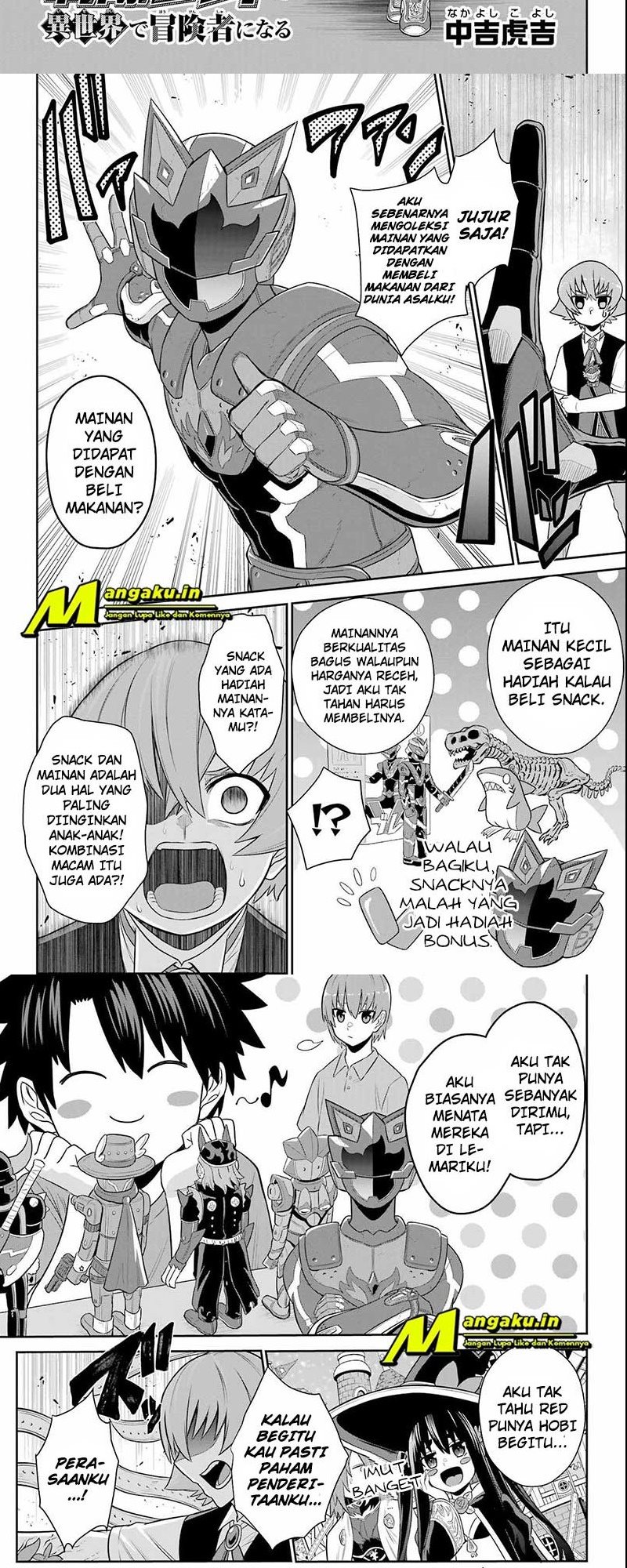The Red Ranger Becomes an Adventurer in Another World Chapter 21.1 - halaman 3