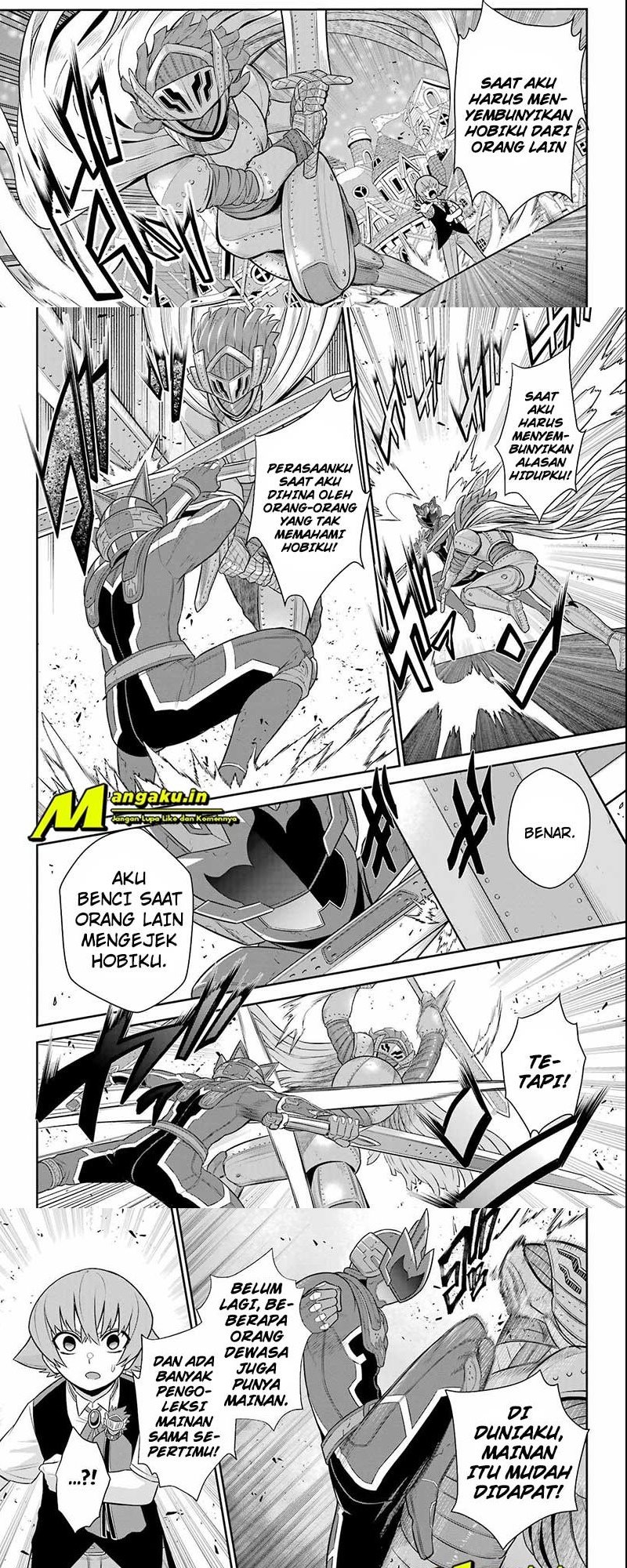 The Red Ranger Becomes an Adventurer in Another World Chapter 21.1 - halaman 4