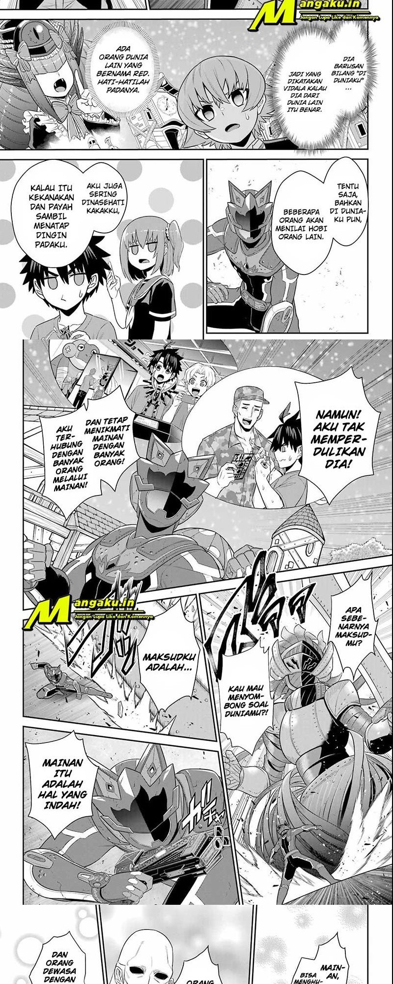 The Red Ranger Becomes an Adventurer in Another World Chapter 21.1 - halaman 5