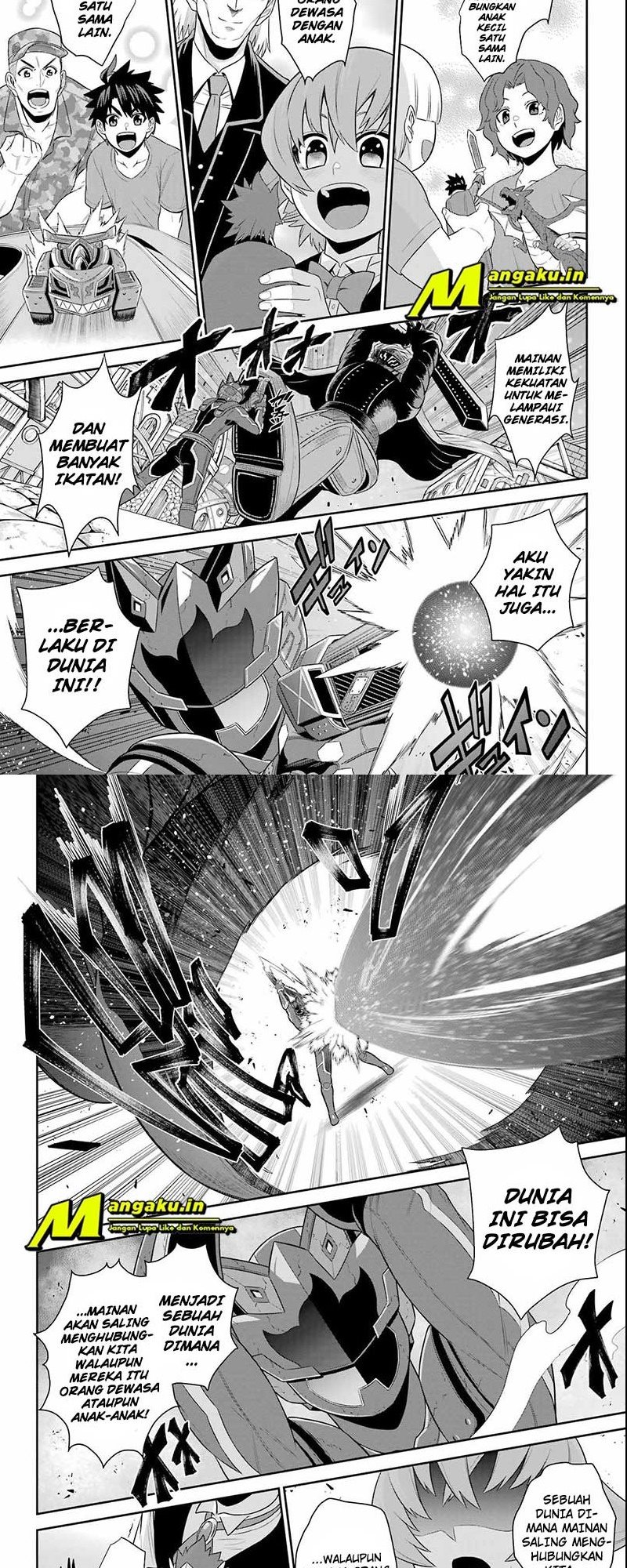 The Red Ranger Becomes an Adventurer in Another World Chapter 21.1 - halaman 6