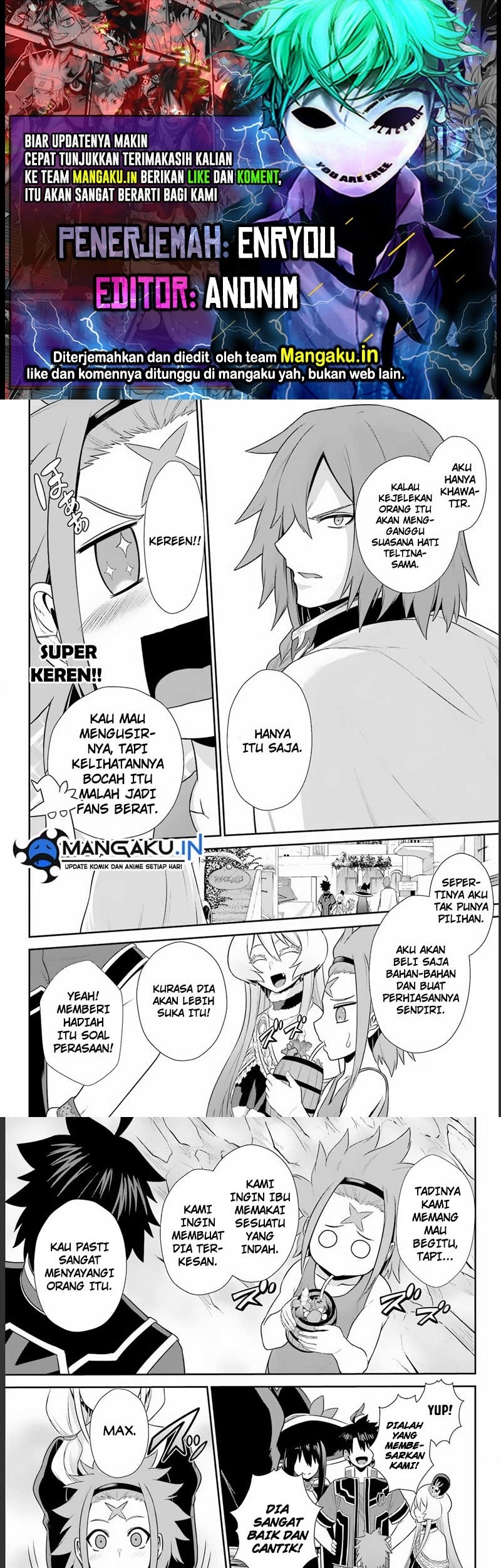 The Red Ranger Becomes an Adventurer in Another World Chapter 22.2 - halaman 1