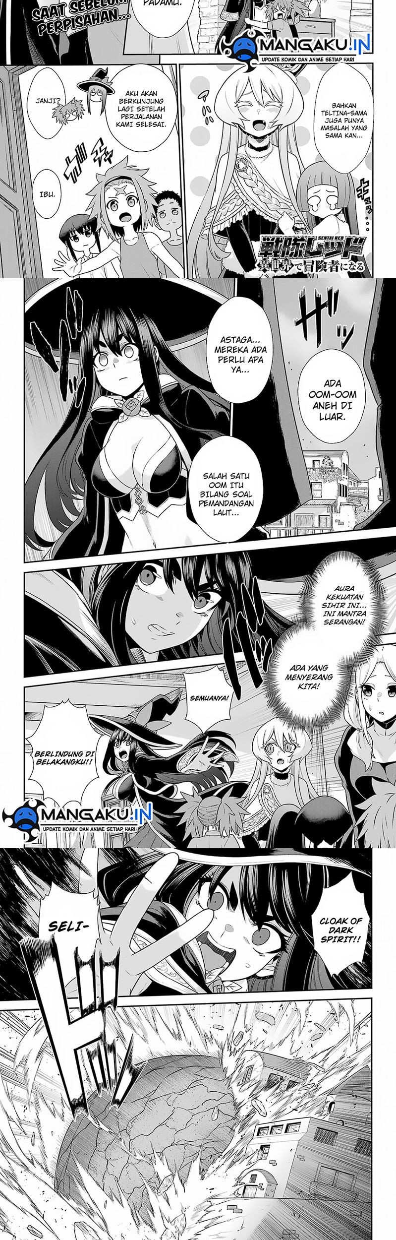 The Red Ranger Becomes an Adventurer in Another World Chapter 24.1 - halaman 3