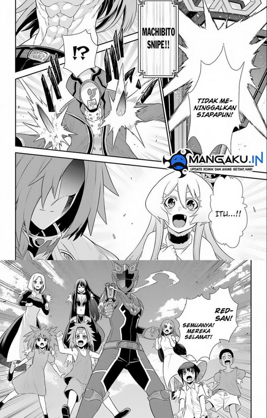 The Red Ranger Becomes an Adventurer in Another World Chapter 24.2 - halaman 12