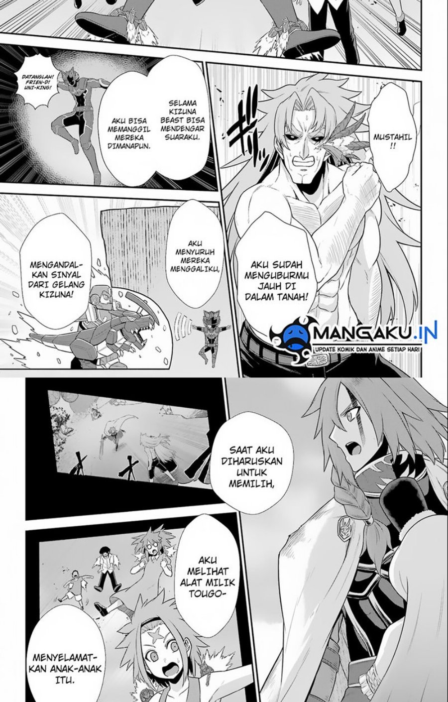 The Red Ranger Becomes an Adventurer in Another World Chapter 24.2 - halaman 13