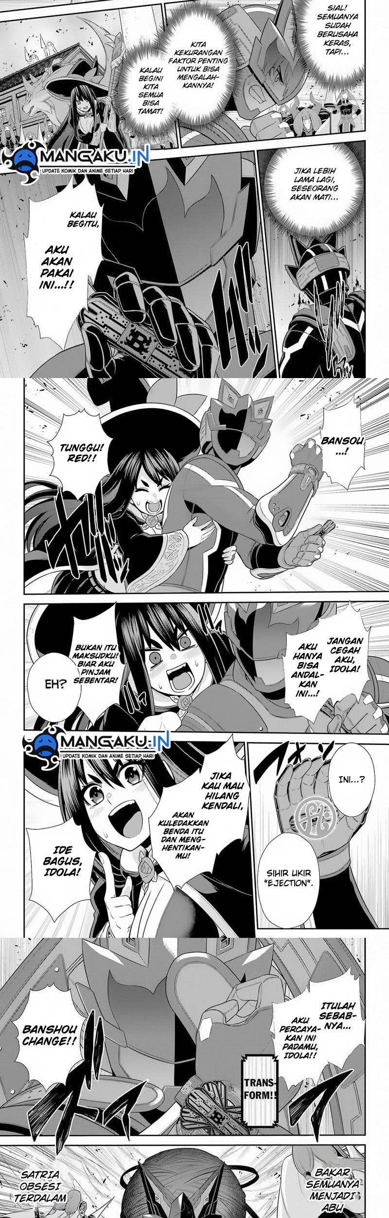 The Red Ranger Becomes an Adventurer in Another World Chapter 25.2 - halaman 6