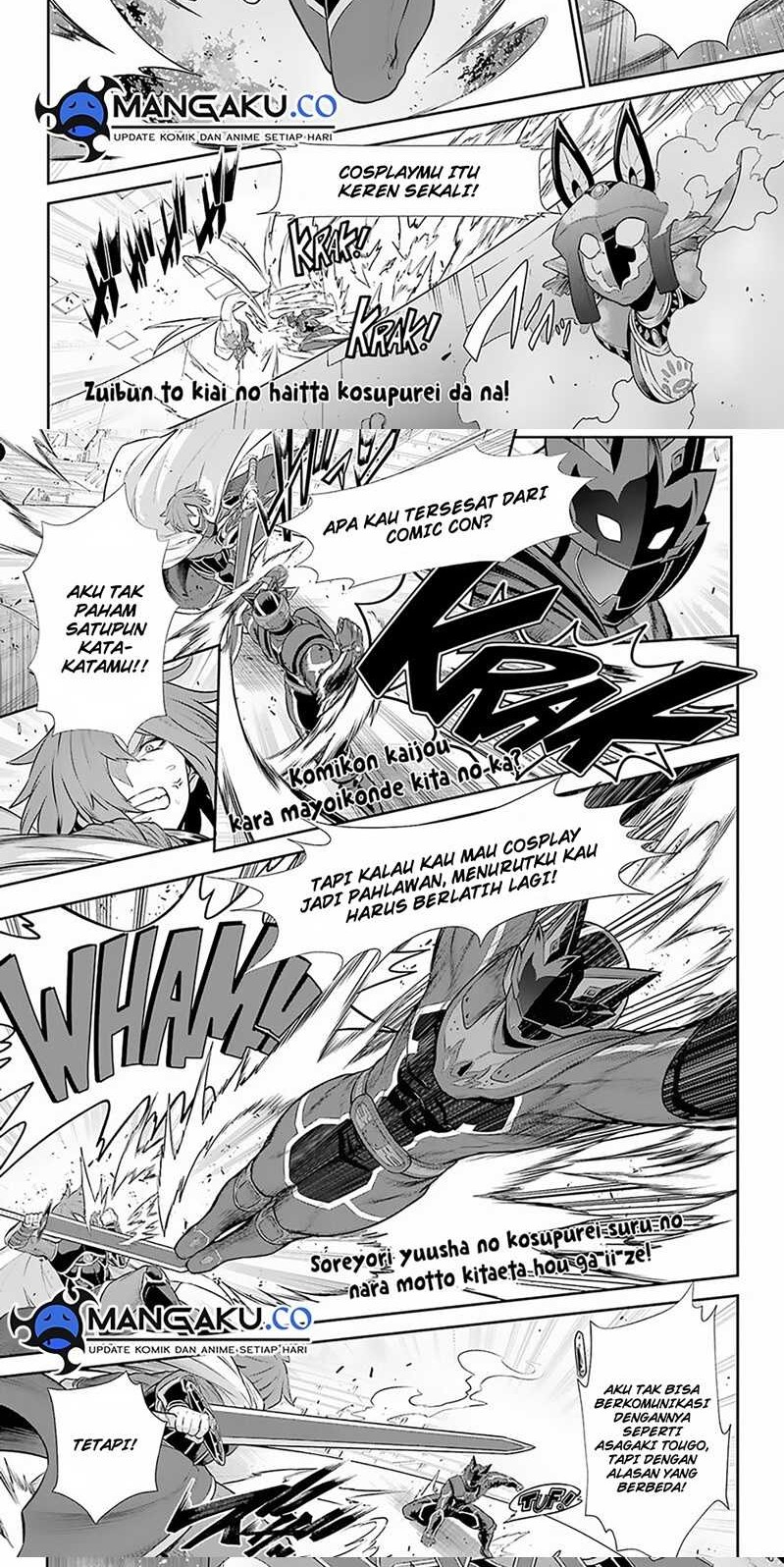 The Red Ranger Becomes an Adventurer in Another World Chapter 28.2 - halaman 2