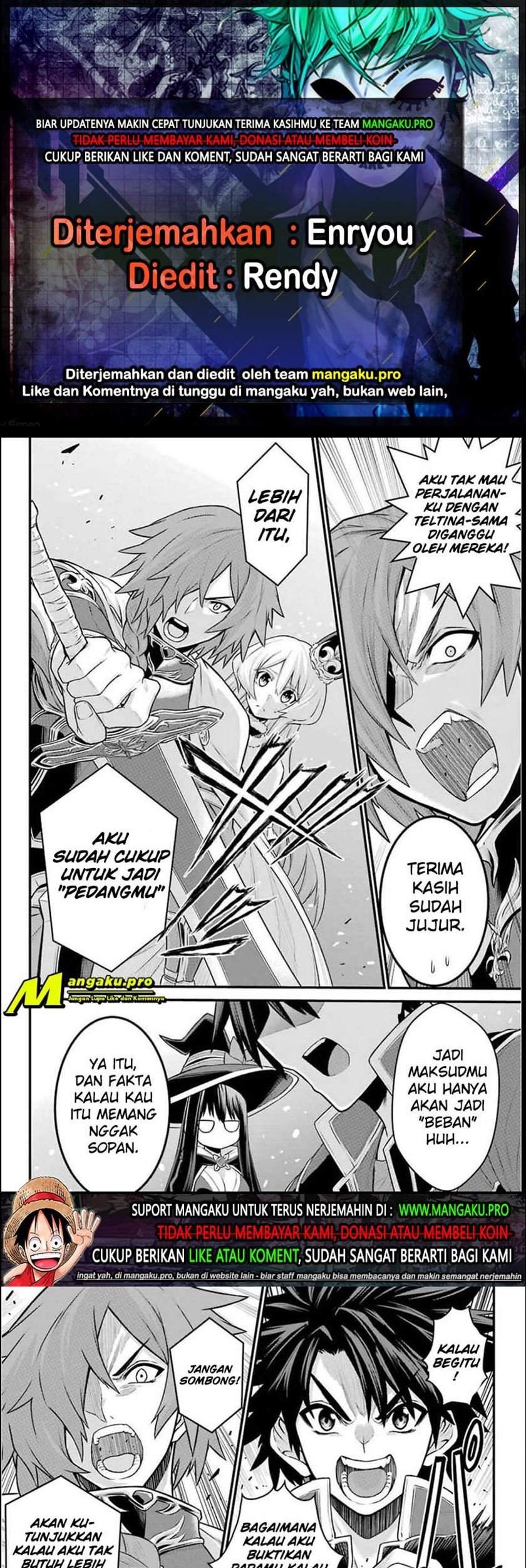 The Red Ranger Becomes an Adventurer in Another World Chapter 3.2 - halaman 1