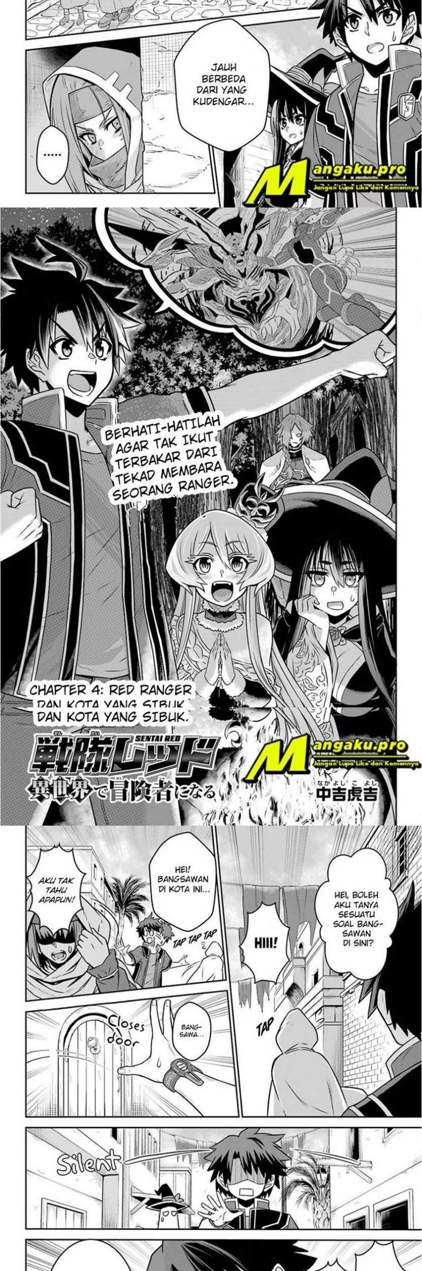 The Red Ranger Becomes an Adventurer in Another World Chapter 4.1 - halaman 3