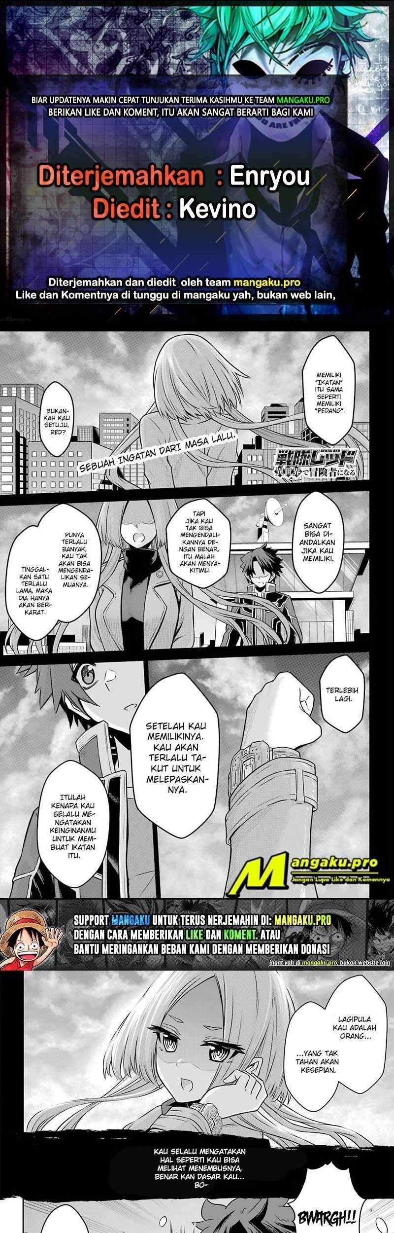 The Red Ranger Becomes an Adventurer in Another World Chapter 5.1 - halaman 1