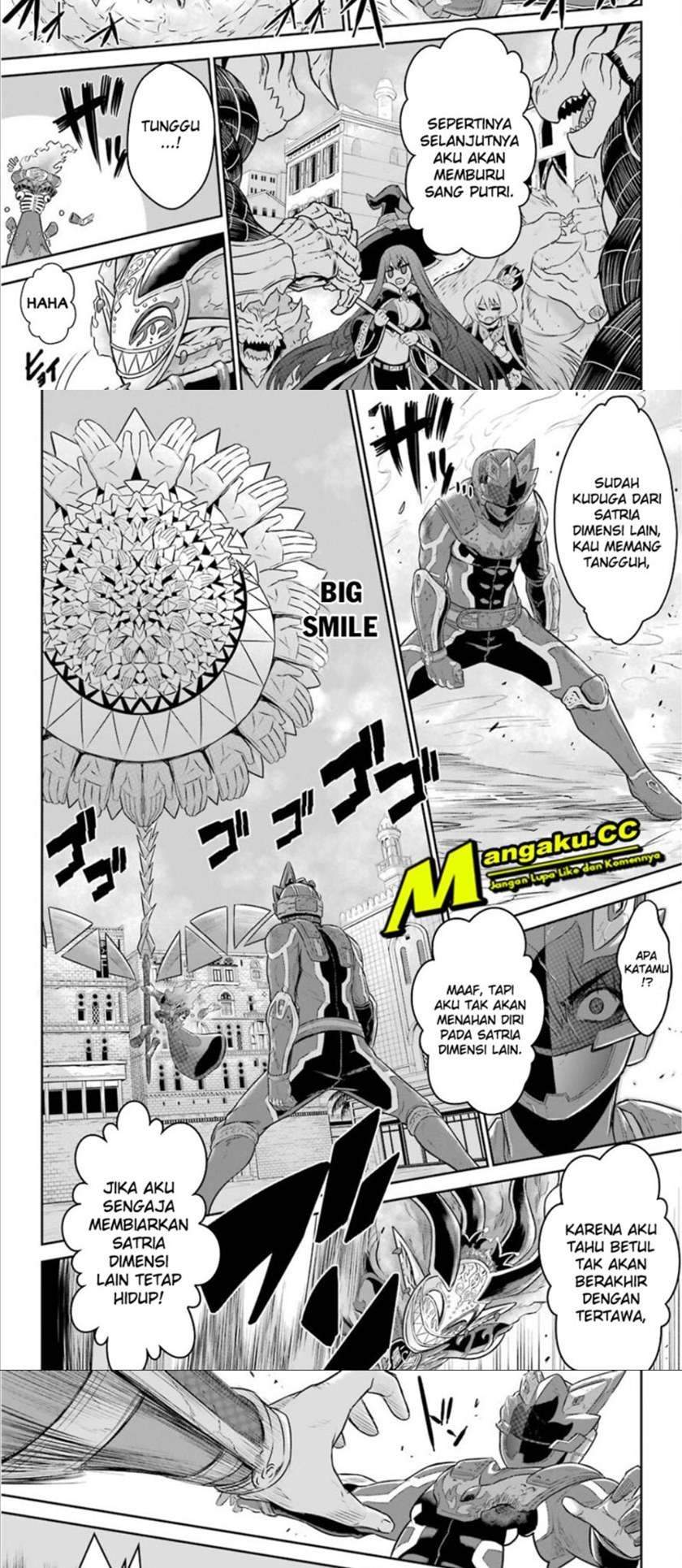 The Red Ranger Becomes an Adventurer in Another World Chapter 6 - halaman 17