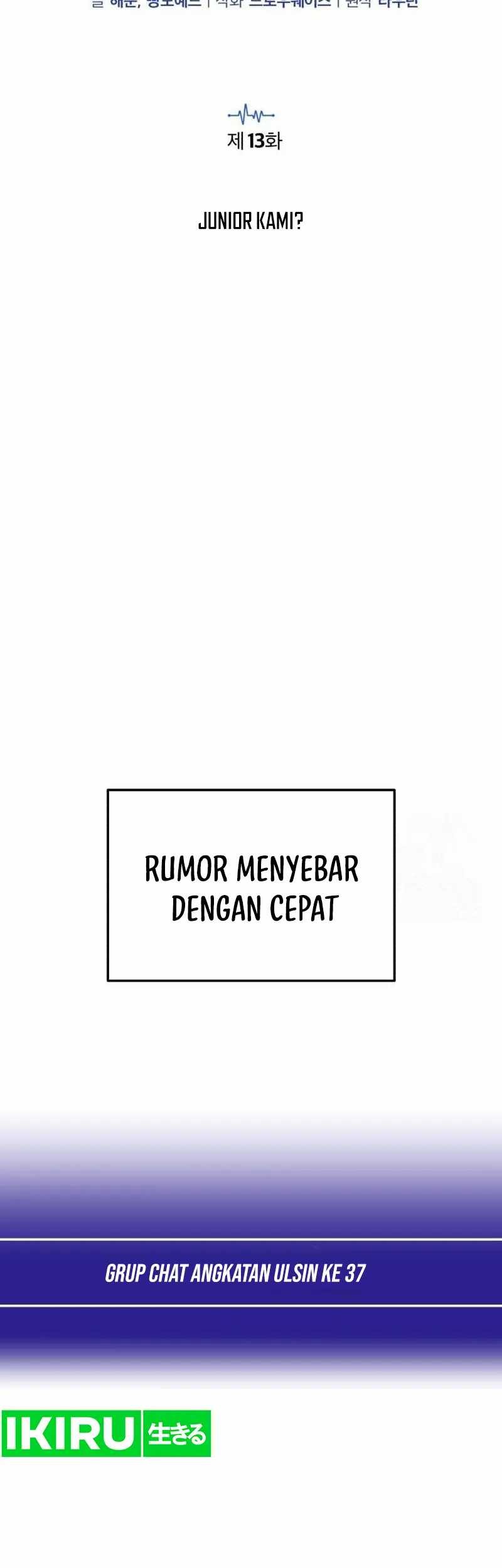 The Regressed Doctor Just Wanted to Live Quietly Chapter 13 - halaman 18