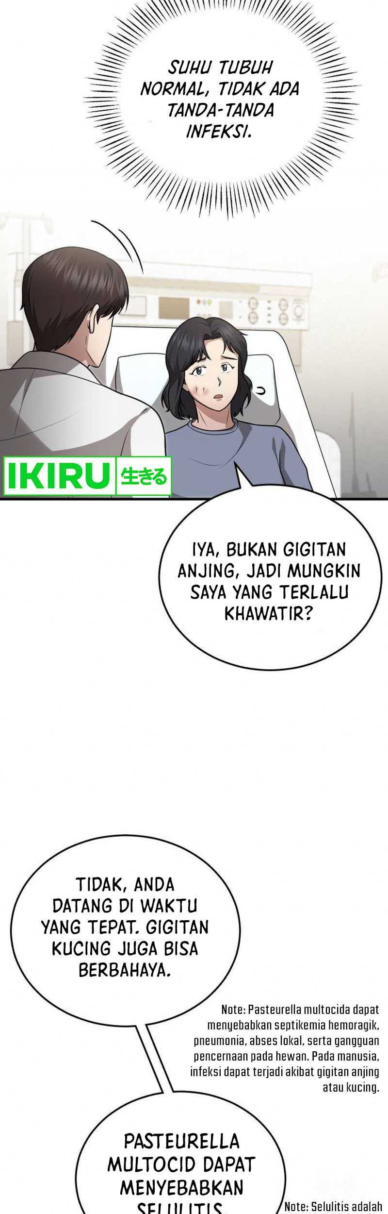 The Regressed Doctor Just Wanted to Live Quietly Chapter 18 - halaman 35