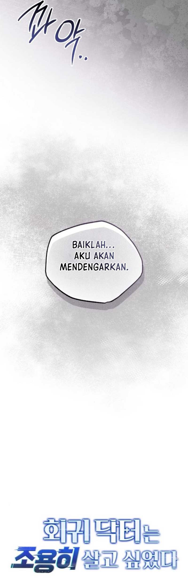 The Regressed Doctor Just Wanted to Live Quietly Chapter 20 - halaman 7