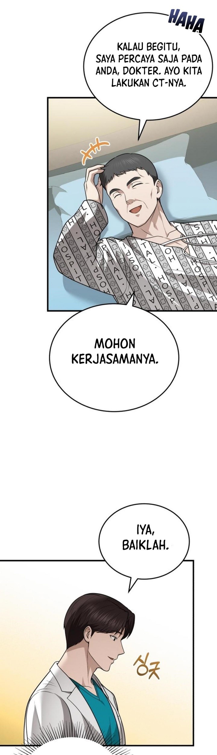 The Regressed Doctor Just Wanted to Live Quietly Chapter 30 - halaman 14