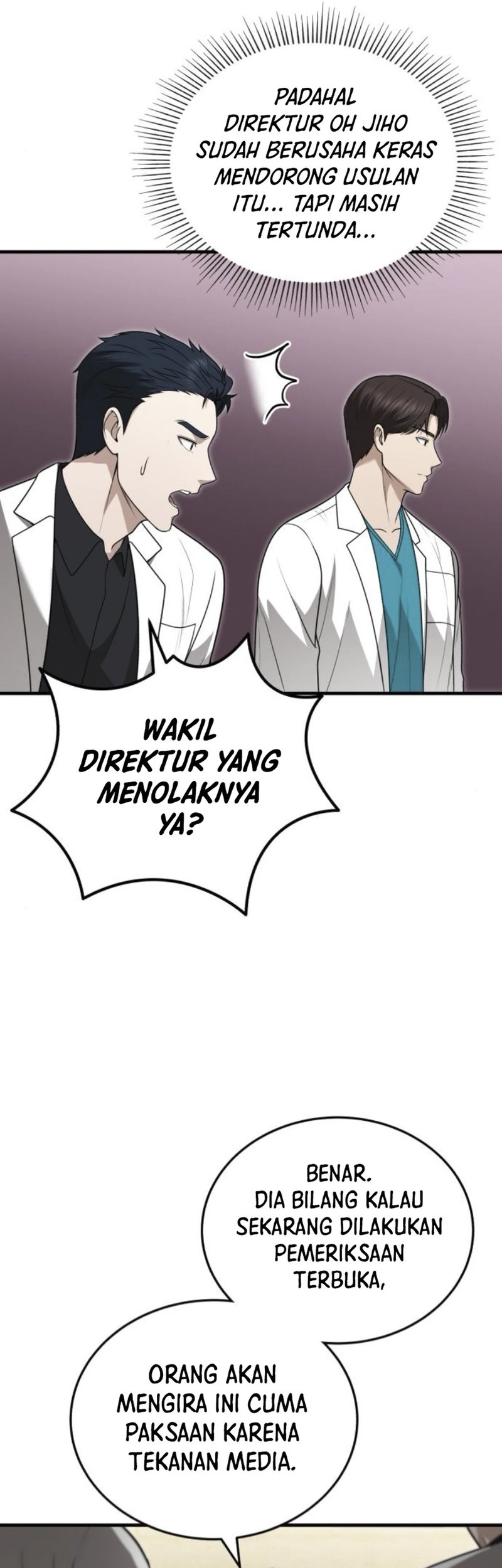 The Regressed Doctor Just Wanted to Live Quietly Chapter 32 - halaman 33