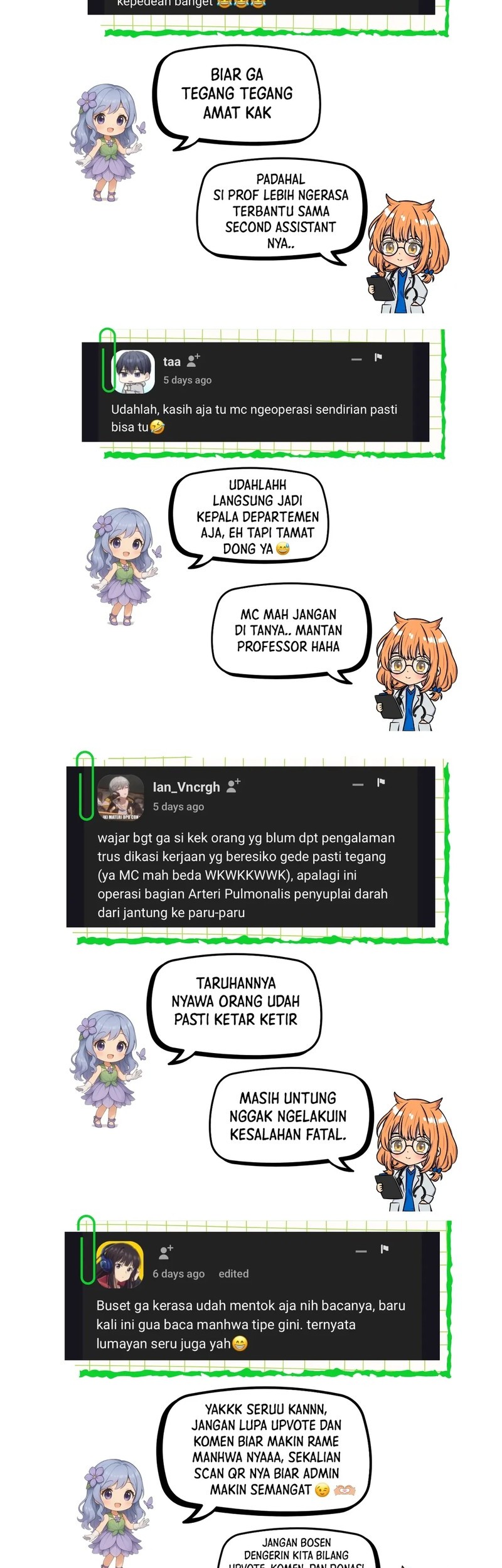 The Regressed Doctor Just Wanted to Live Quietly Chapter 32 - halaman 71