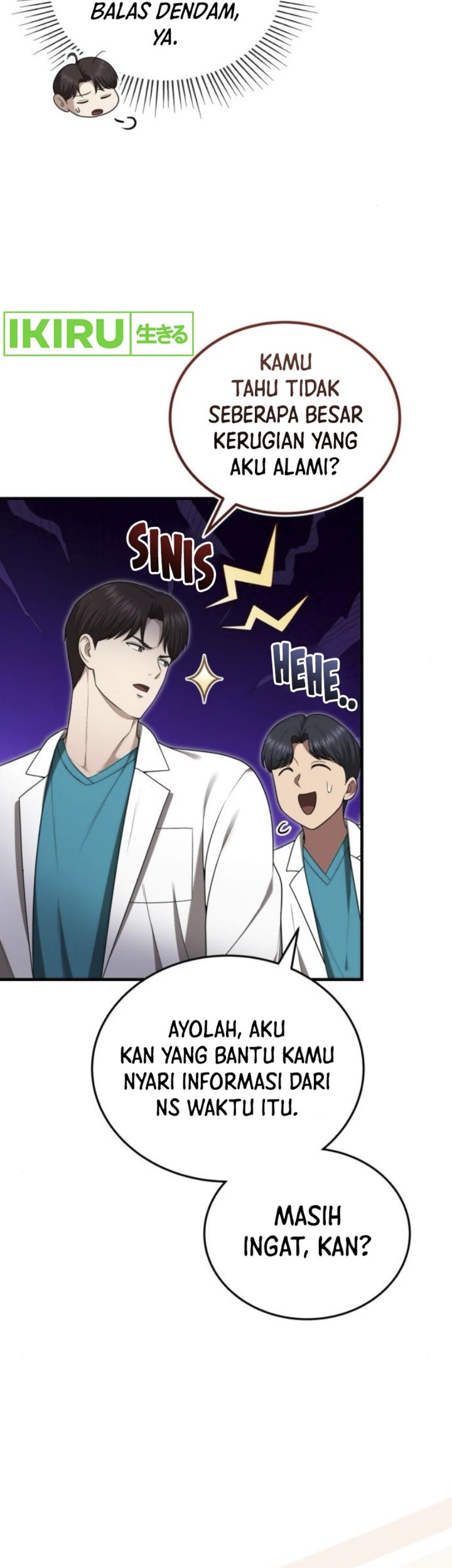 The Regressed Doctor Just Wanted to Live Quietly Chapter 34 - halaman 56