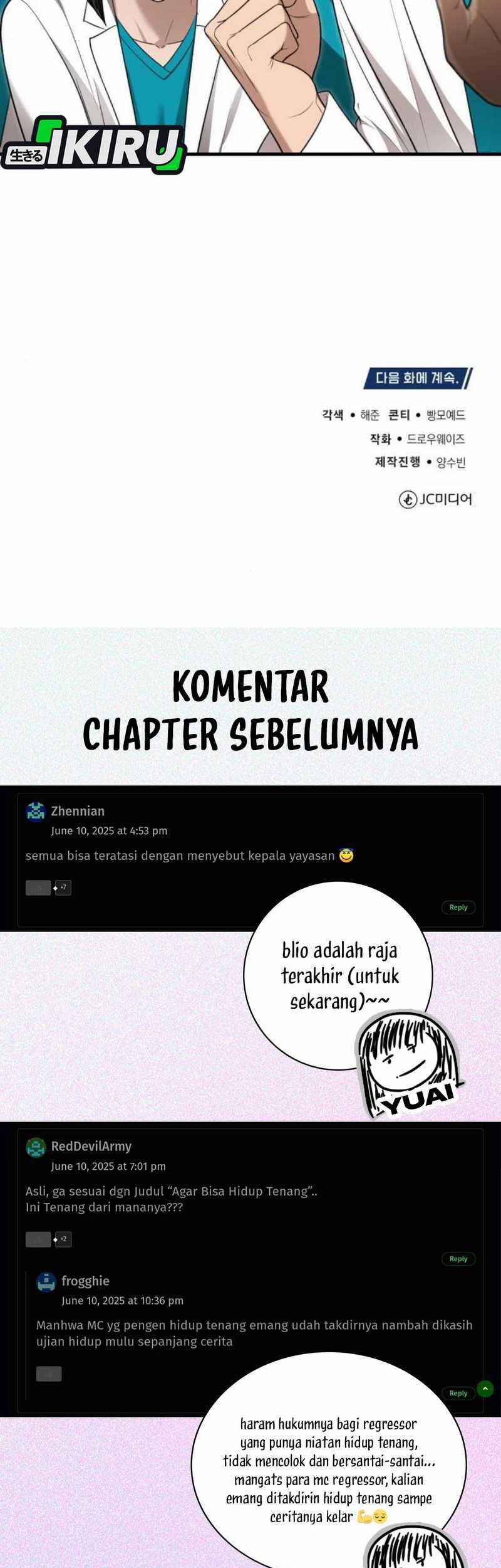 The Regressed Doctor Just Wanted to Live Quietly Chapter 36 - halaman 85