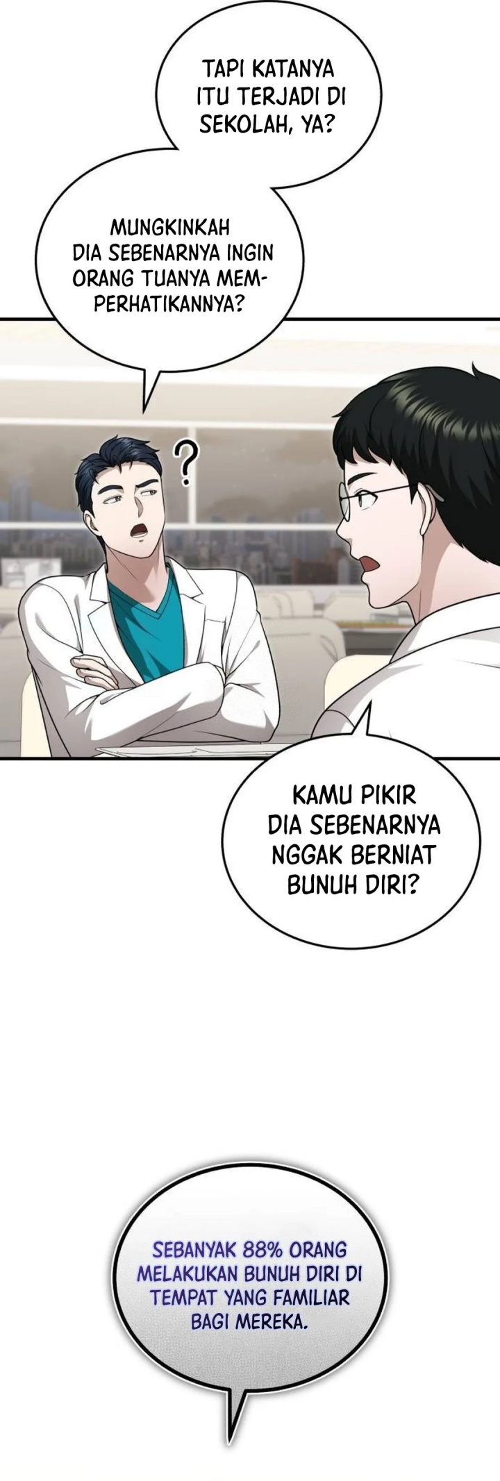 The Regressed Doctor Just Wanted to Live Quietly Chapter 38 - halaman 59