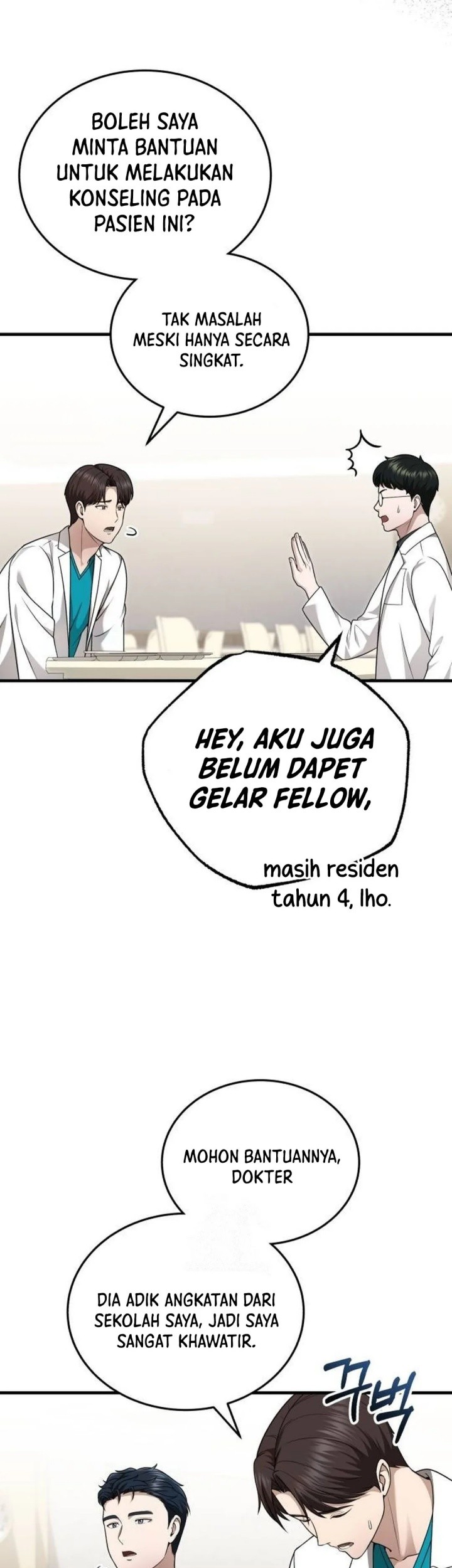 The Regressed Doctor Just Wanted to Live Quietly Chapter 38 - halaman 63