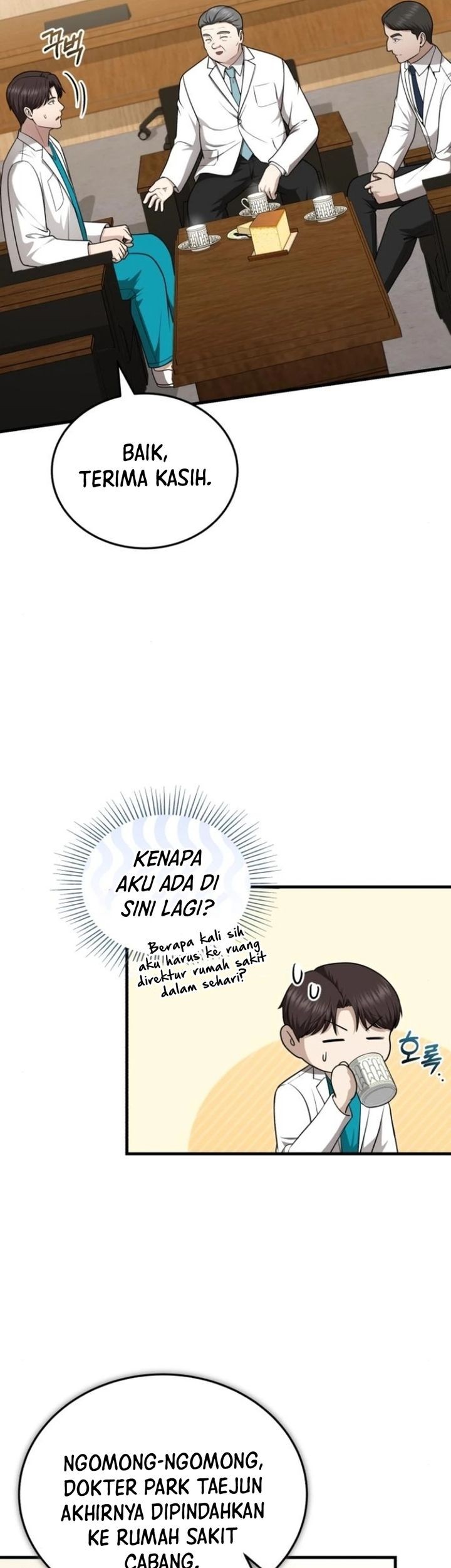 The Regressed Doctor Just Wanted to Live Quietly Chapter 41 - halaman 39
