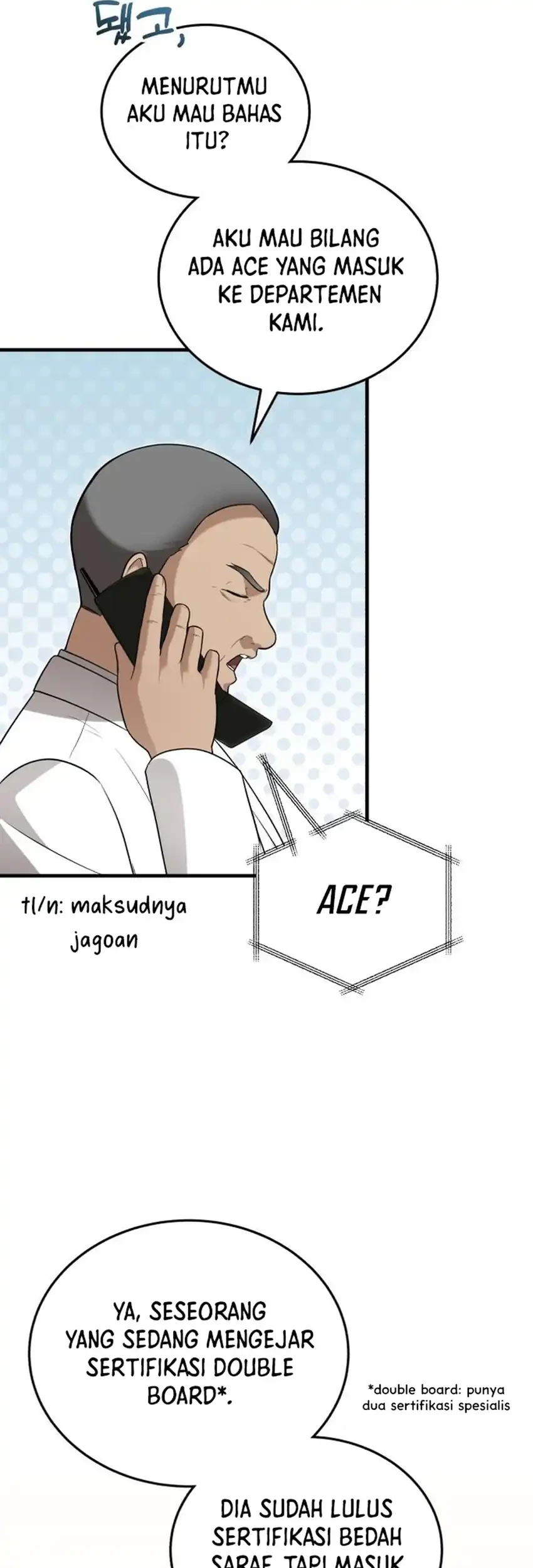 The Regressed Doctor Just Wanted to Live Quietly Chapter 47 - halaman 54
