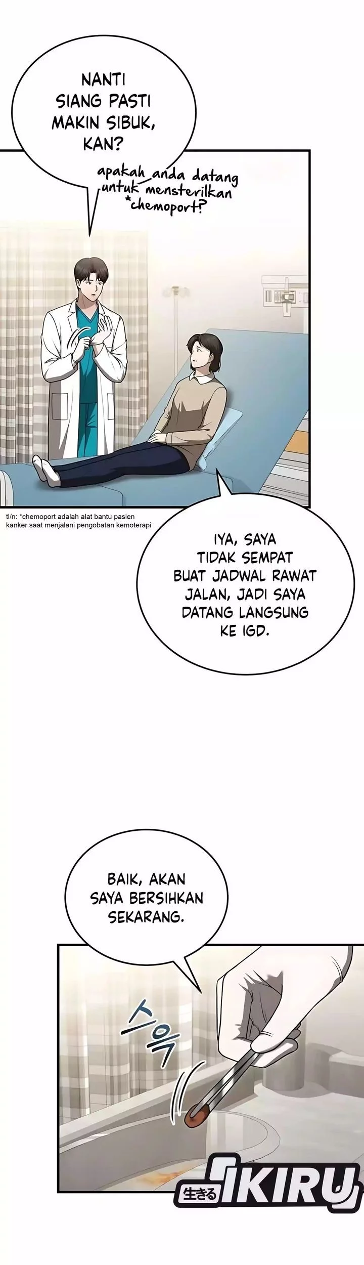 The Regressed Doctor Just Wanted to Live Quietly Chapter 49 - halaman 15