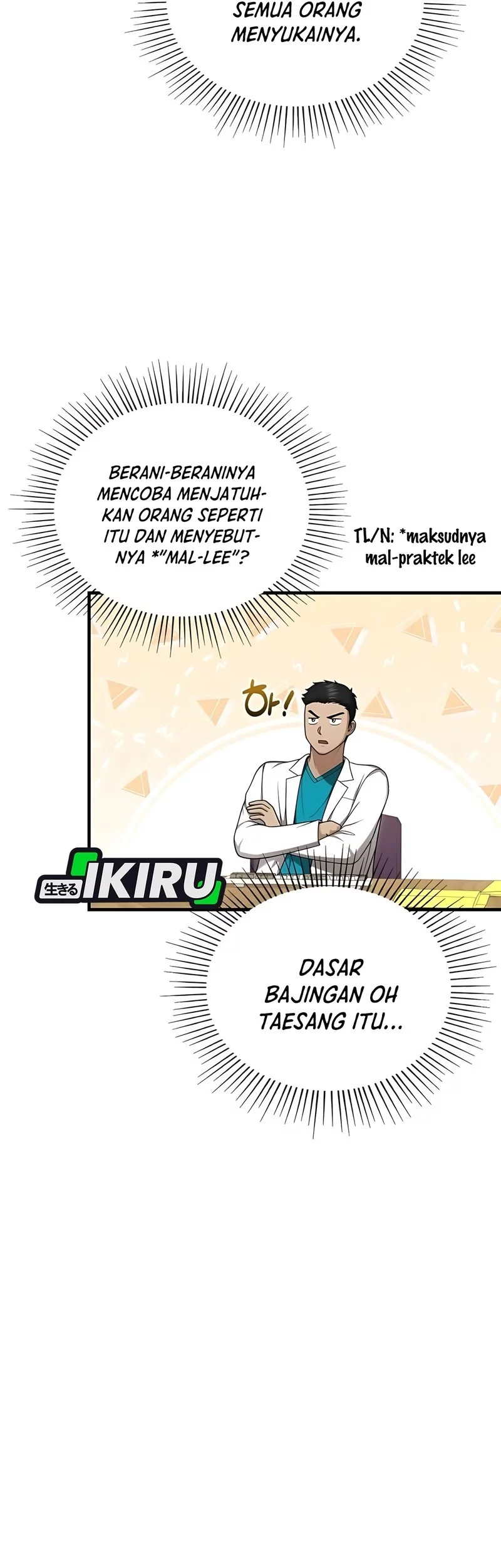 The Regressed Doctor Just Wanted to Live Quietly Chapter 50 - halaman 53