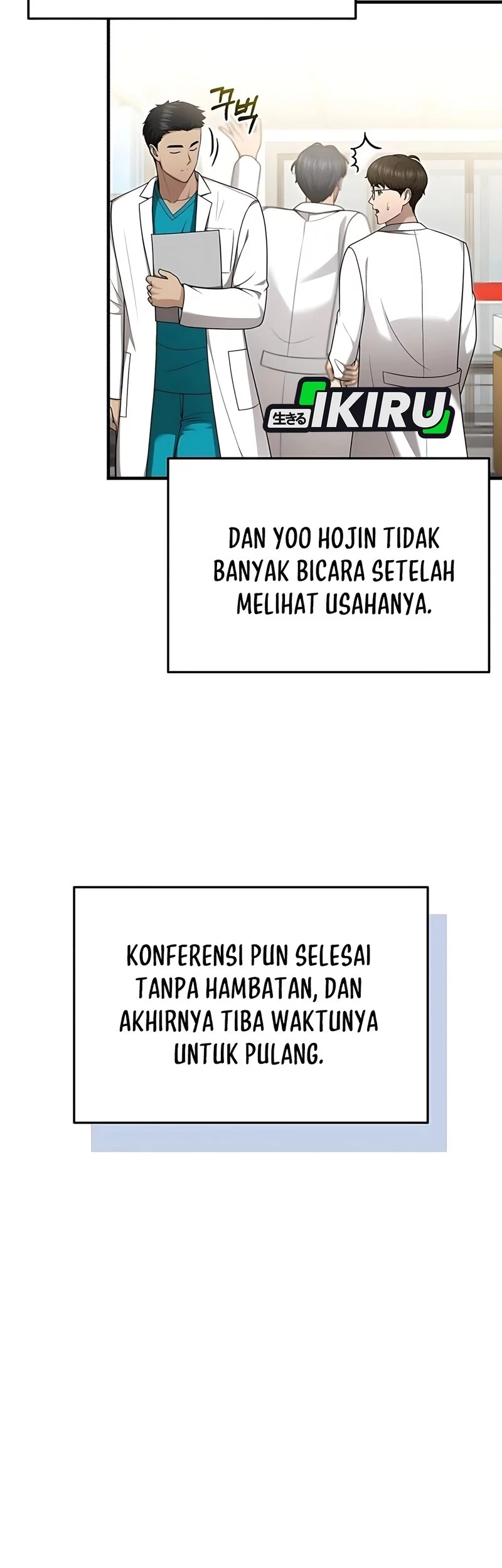 The Regressed Doctor Just Wanted to Live Quietly Chapter 50 - halaman 55