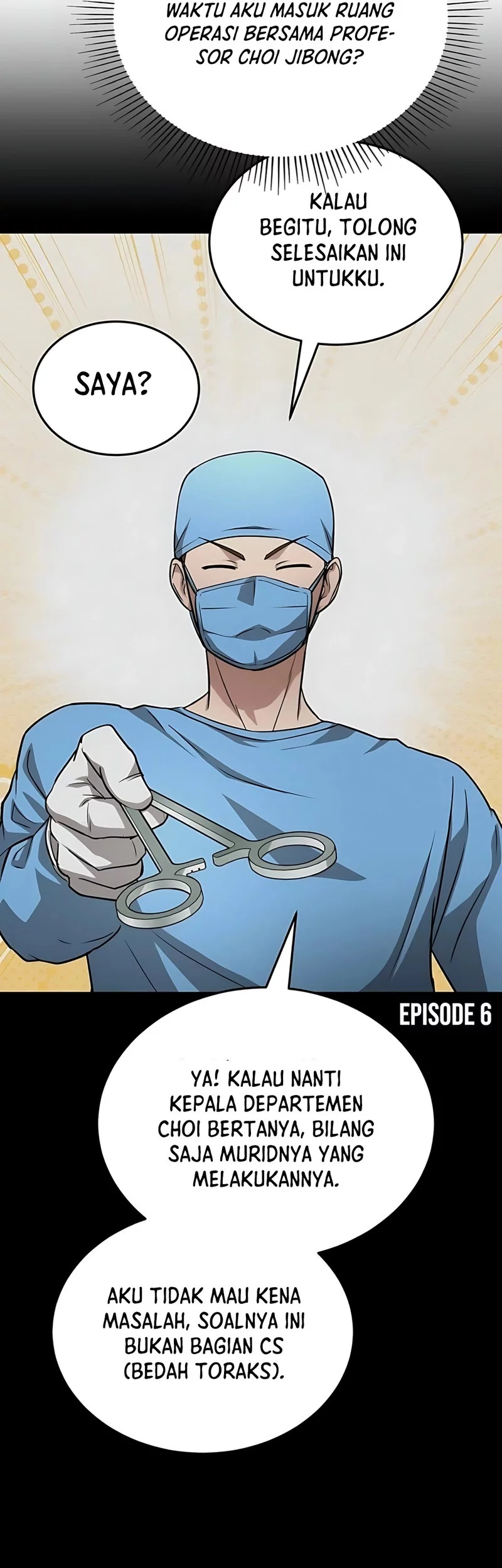 The Regressed Doctor Just Wanted to Live Quietly Chapter 50 - halaman 61