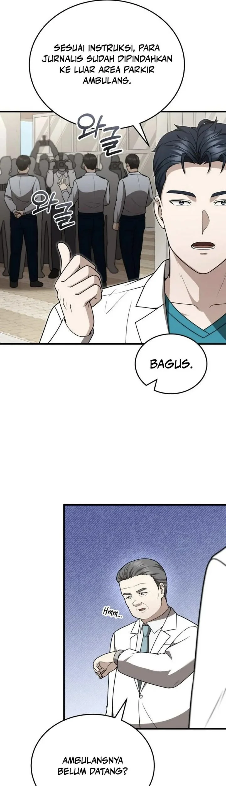 The Regressed Doctor Just Wanted to Live Quietly Chapter 54 - halaman 43