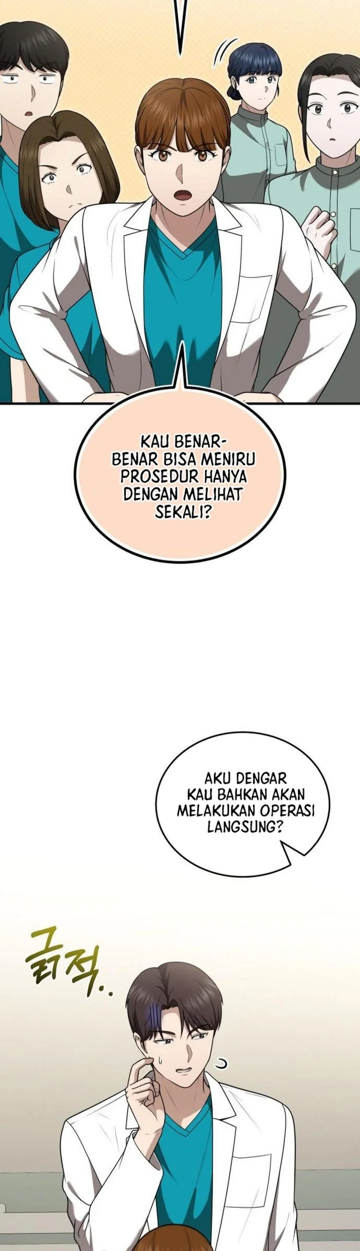 The Regressed Doctor Just Wanted to Live Quietly Chapter 55 - halaman 57