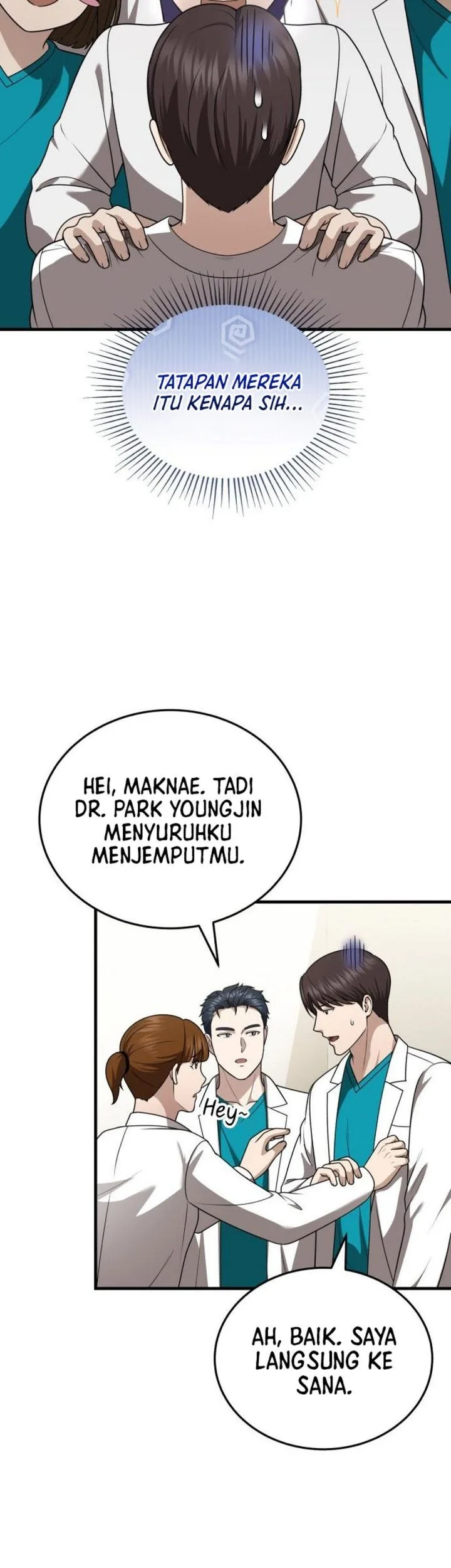 The Regressed Doctor Just Wanted to Live Quietly Chapter 55 - halaman 65